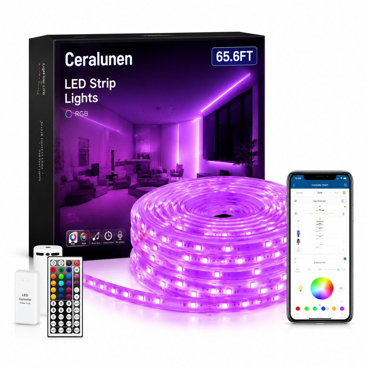 Ceralunen™ VistaHue Outdoor RGB Light System