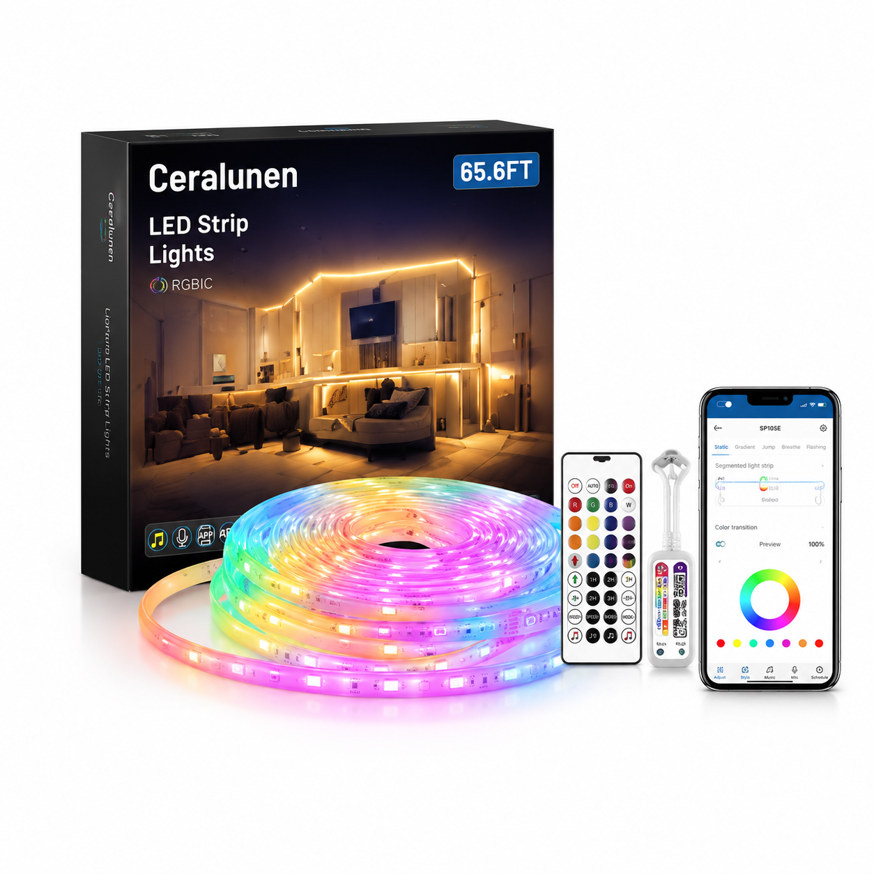 Ceralunen™ VistaHue Outdoor RGB Light System